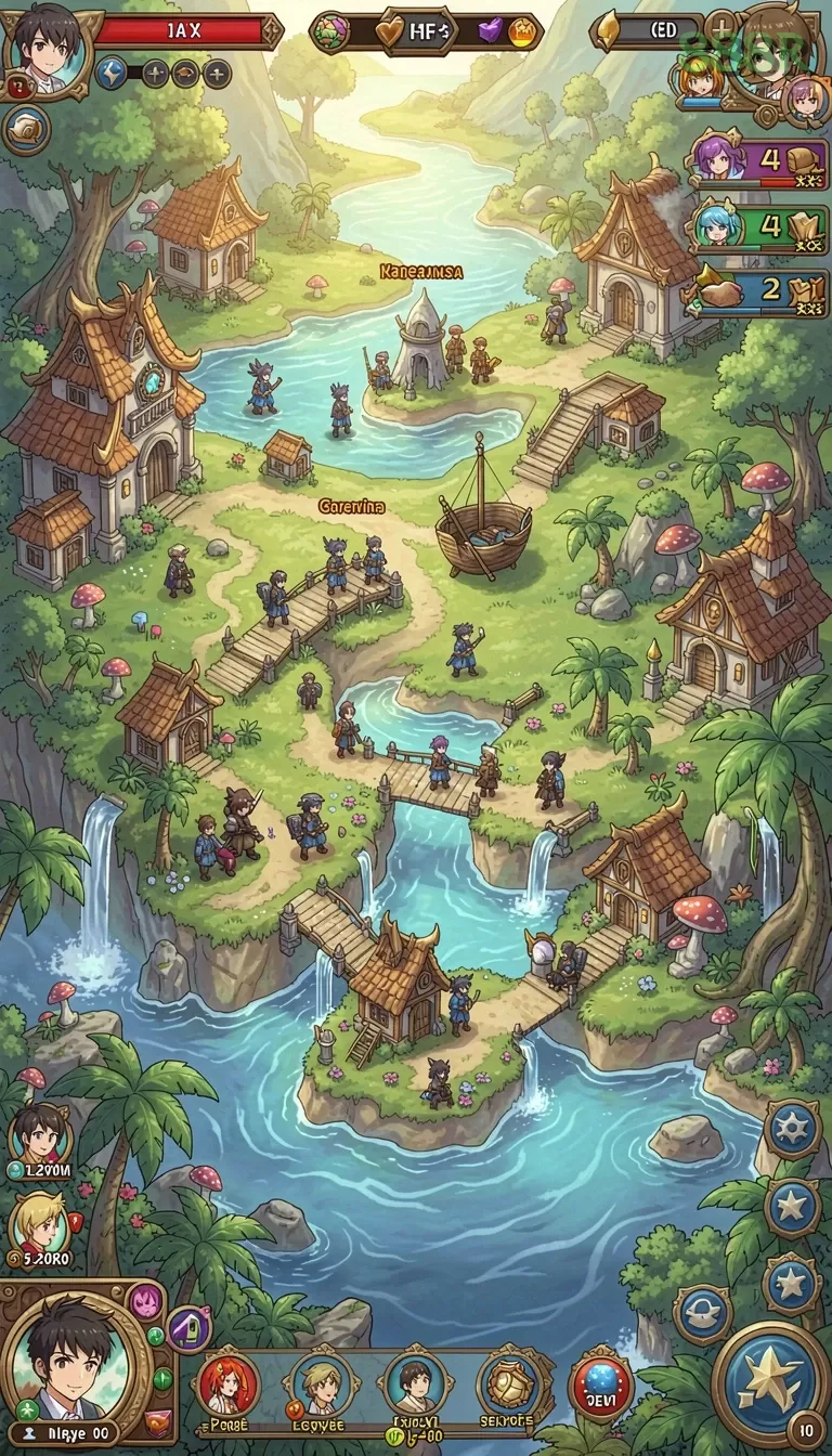 Screenshot Legend Of Athena nomor 1